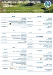 Competition golf gironde 2026